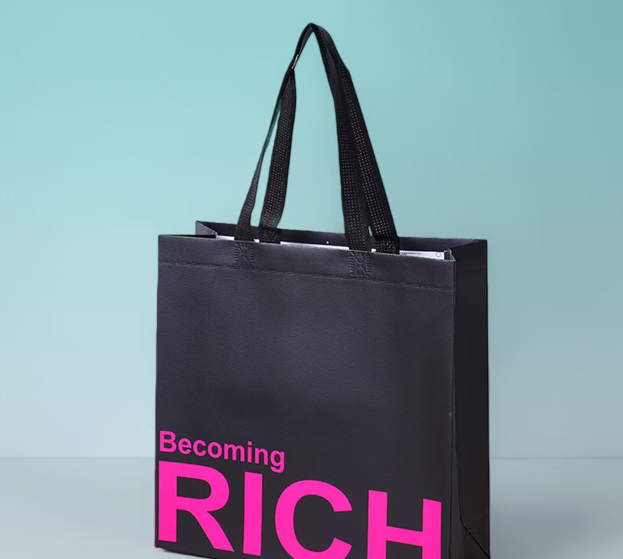 Custom non-woven shopping bag design 12